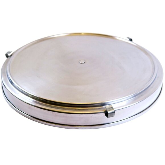 1960s-70s Mirro Aluminum Cake Safe 2002 KM Made in USA Mid-Century Kitchen - Picture 7 of 9